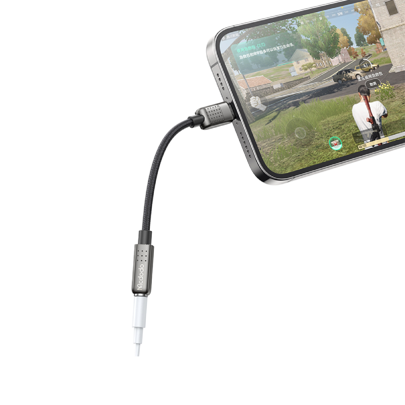 قیمت و خرید تبدیل لایتنینگ به جک 3.5 میلی متری مک دودو مدل CA-501